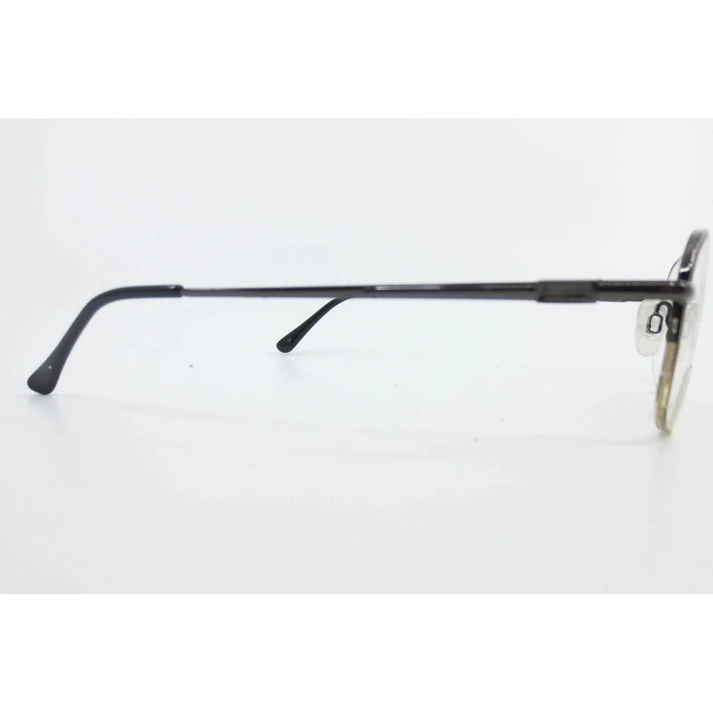 Modern Greg Eyeglasses Gunmetal Semi Rimless Metal Frames 54-16-145 36712